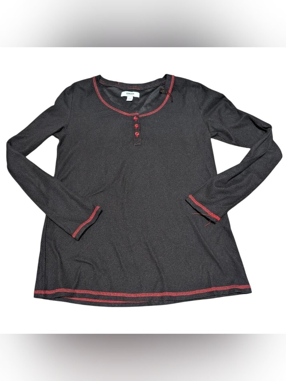 Sonoma Waffle Knit Longsleeve Top (fits M/L)‼️Price is firm for this item‼️